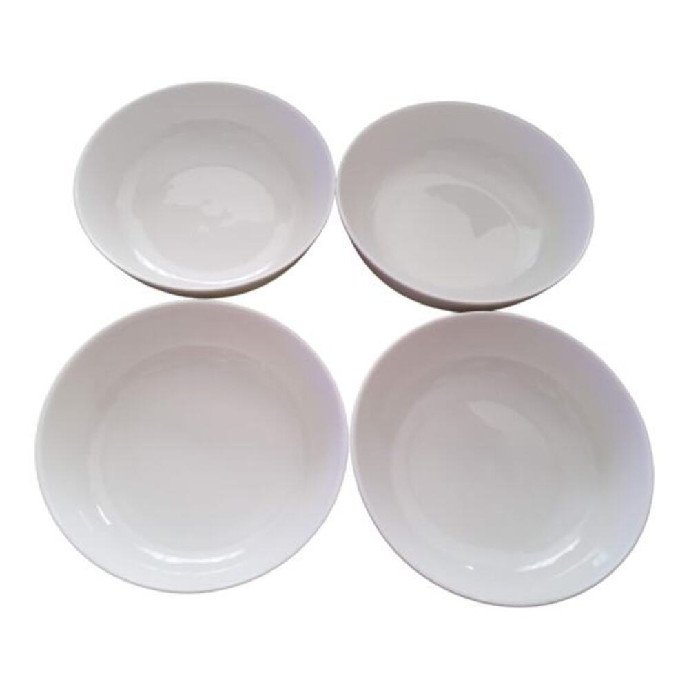 Mikasa Ciera Swirl Bone China 8" Pasta‎ Bowl Translucent Ivory Set Country Set 4